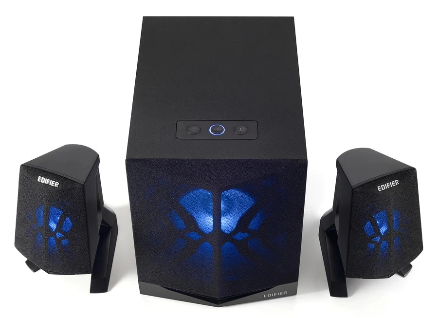 Boxe 2.1 Edifier X230  Black / 28W RMS / Bluetooth  / AUX / 6 LED lighting effects photo 2