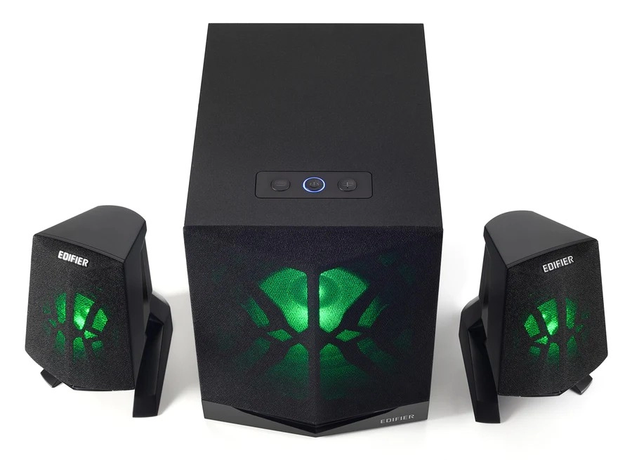 Boxe 2.1 Edifier X230  Black / 28W RMS / Bluetooth  / AUX / 6 LED lighting effects photo 3