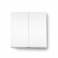 Умный выключатель TP-LINK Tapo S220, White / Умный 2-клавишный, 1-позиционный выключатель thumbnav 1