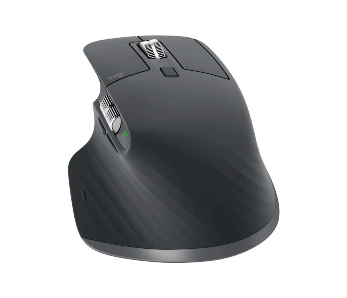 Mouse Wireless Logitech MX Master 3S / 2.4GHz and Bluetooth / 7 buttons / 200-8000 dpi / Graphite photo 2
