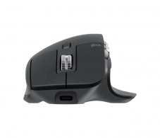 Mouse Wireless Logitech MX Master 3S / 2.4GHz and Bluetooth / 7 buttons / 200-8000 dpi / Graphite thumbnav 3