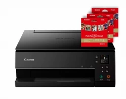MFD Canon Pixma TS6340a (+ 60foi hartie foto) / Wi-Fi / Duplex / 5 inks / dysplay / Black 