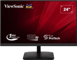 23.8” Monitor VIEWSONIC VA2408-MHDB / 1ms / 100 Hz / Black 