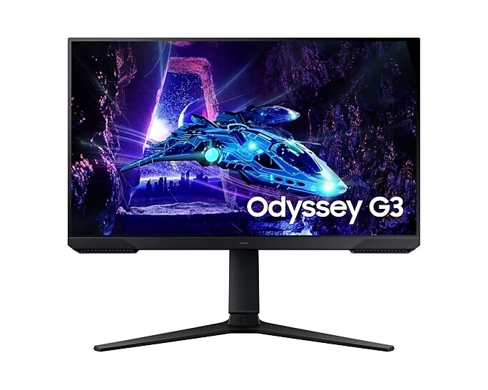23.8” Monitor Gaming SAMSUNG Odyssey G3 G30D/ 180Hz/ 1ms/ Black photo 1