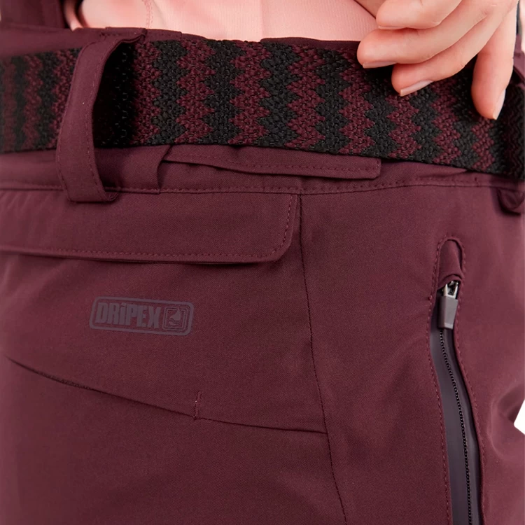Pantaloni Fundango MORTA Pants M Bordo Femei photo 5
