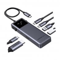 USB Hub UGREEN 6 in 1 USB-C , Grey (35998) thumbnav 1