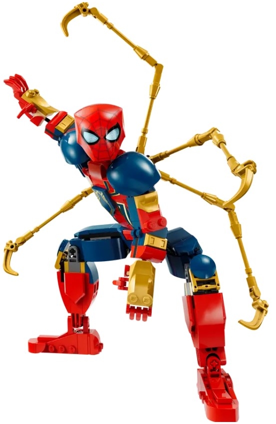 Constructor Lego Marvel Iron Spider-Man Construction Figure 76298 de la 8+ ani photo 2