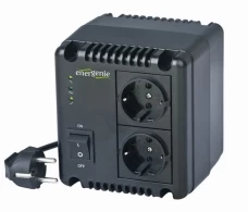 EnerGenie EG-AVR-1001, 1000VA (600W), Automatic AC voltage regulator and stabilizer, 2x Schuko outlets 