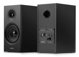Boxe Edifier R1080BT Black / 24W RMS / line In and AUX /  Bluetooth / wooden / (4”+0.75”) thumbnav 2