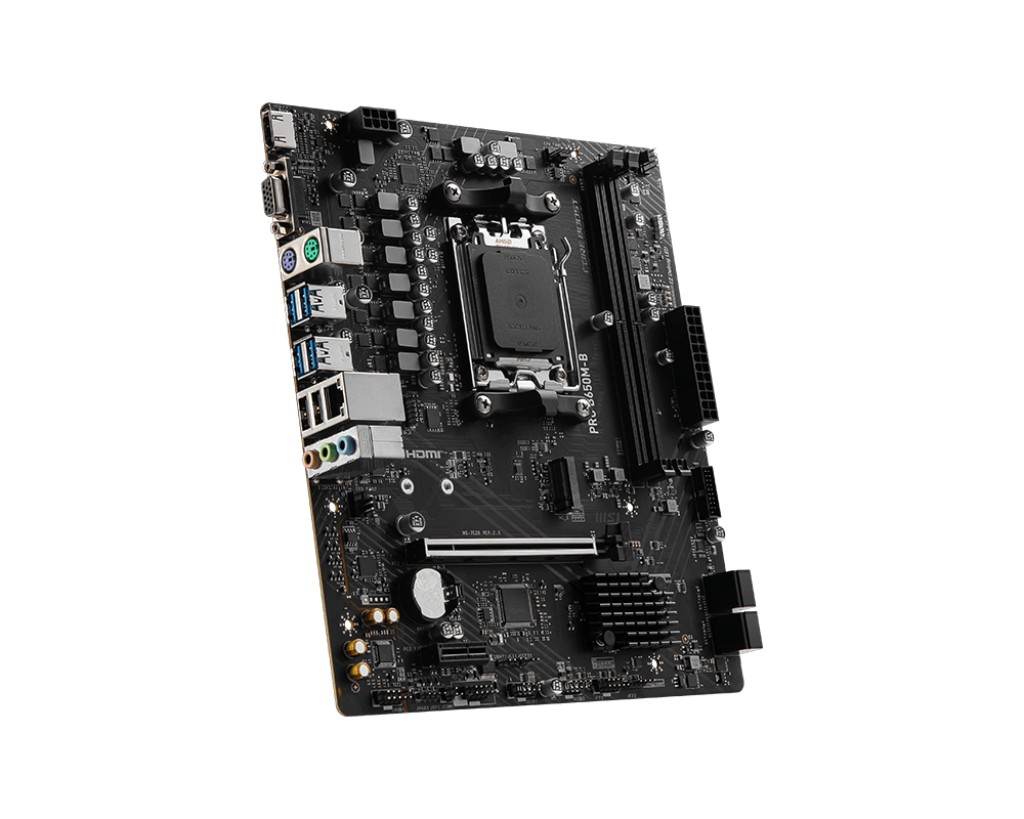 Материнская плата MSI PRO B650M-B / AM5 / B650 / DDR5 / mATX photo 4