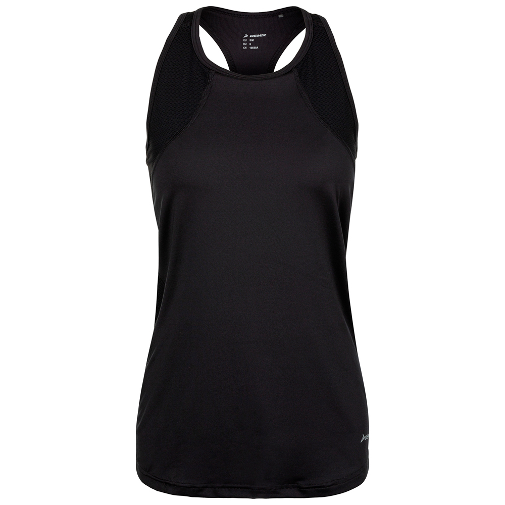 Майка Demix Women fitness tank / Женский / L / Черный photo 1