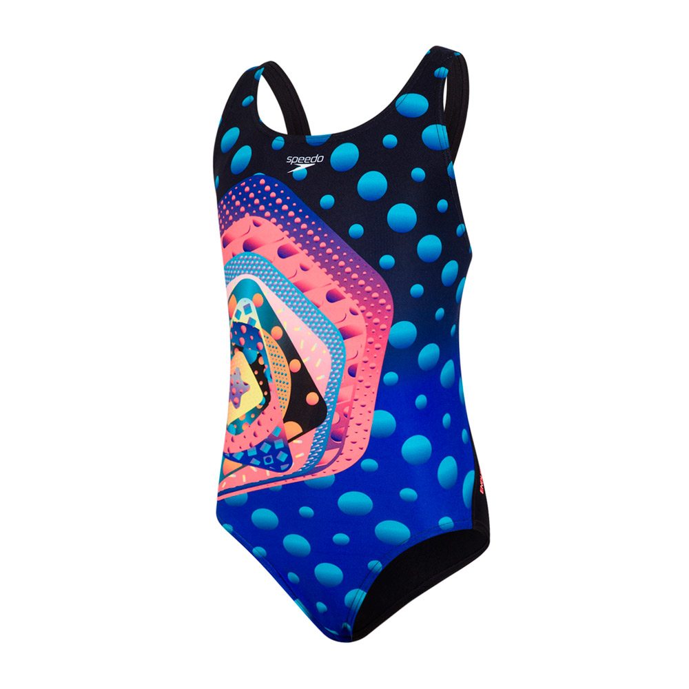 Costum p/u inot Speedo DIGI LEADERBACK JF / Femei / 128 / Negru photo 1