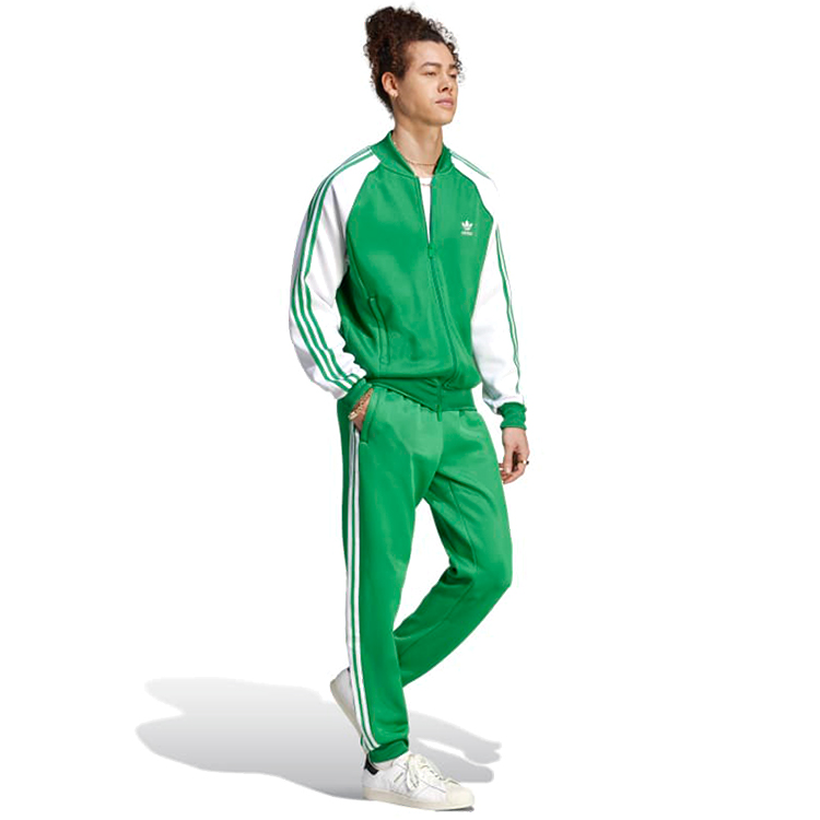 Pantaloni Adidas CL+ SST TP S Verde Barbati photo 3