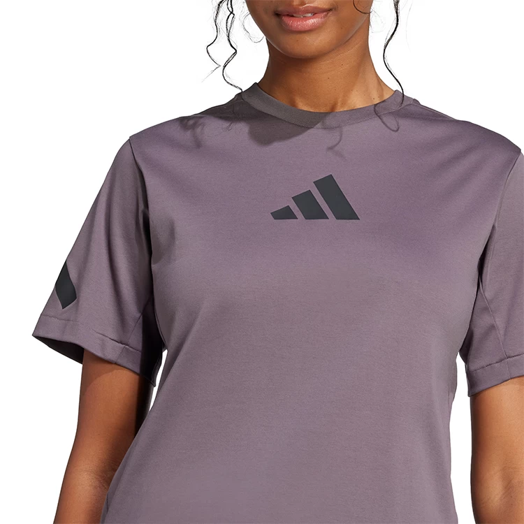 Tricou Adidas W Z.N.E. TEE L Gri Femei photo 4