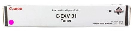 Toner Canon C-EXV31 Magenta, (940g/appr. 52 000 pages 10%) for Canon iR Advance C7055i/7065i photo 1