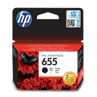HP 655 Black Ink Cartridge, for Deskjet Ink Advantage 3525, 4615, 4625, 5525, 6525 AiO, 550 pages thumbnav 1