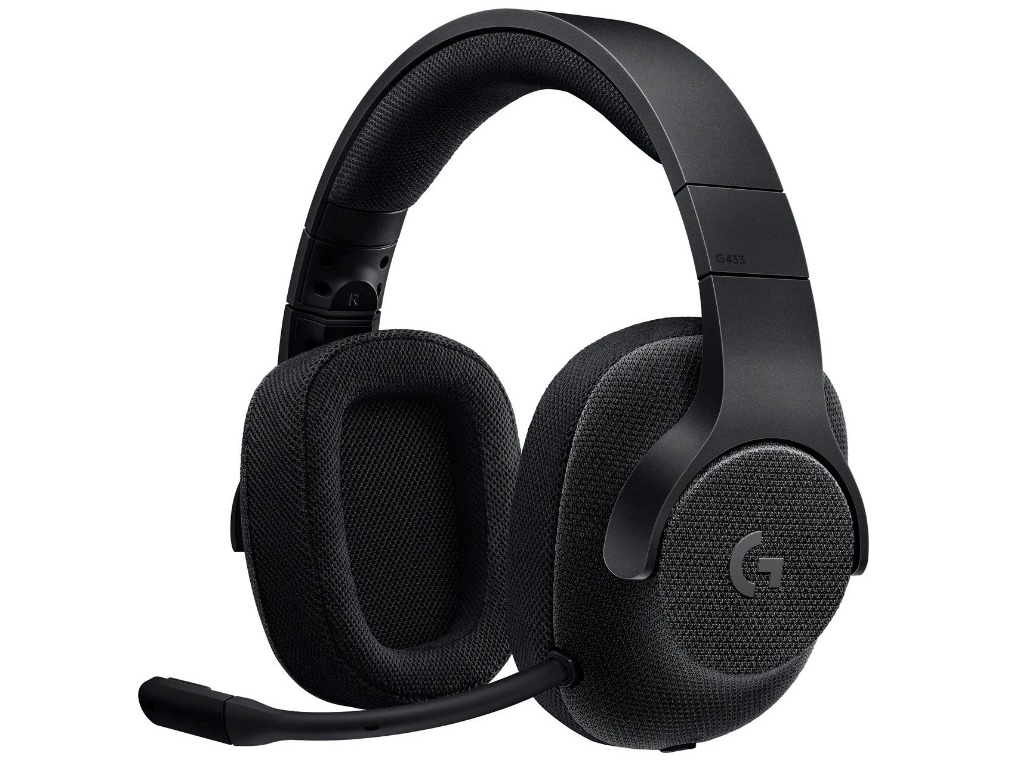 Logitech Gaming Headset G433 7.1 Surround - TRIPLE BLACK - 3.5 MM - EMEA photo 1
