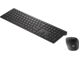 HP Pavilion Wireless Keyboard and Mouse 800 (Black) RUSS, Slim Design. thumbnav 1