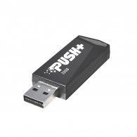 32GB USB3.2 Patriot PUSH+ Black, Capless design, Light weight of 10g (Read 45 MByte/s, Write 18 MByte/s) thumbnav 5