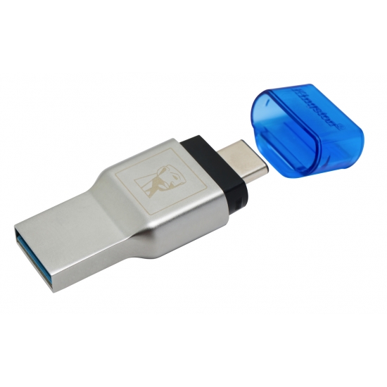 Card Reader Kingston MobileLite Duo 3C, USB3.1 + USB Type C, Dual Interface, microSD photo 2