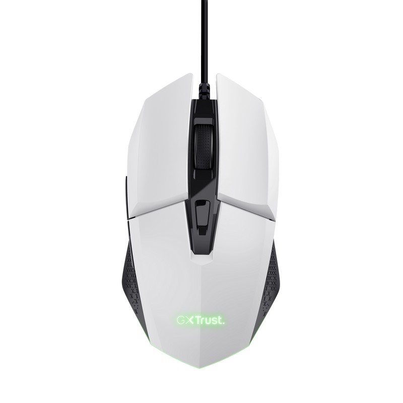 Mouse Gaming Trust GXT 109W FELOX, USB, White photo 1 Mouse Gaming Trust GXT 109W FELOX, USB, White photo 1