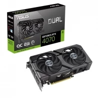 Placa video ASUS Dual GeForce RTX 4070 EVO OC Edition/ 12GB / GDDR6X / 192bit 