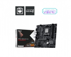 Placa de baza MSI PRO B840M-B / AM5 / B840 / DDR5 / mATX thumbnav 1
