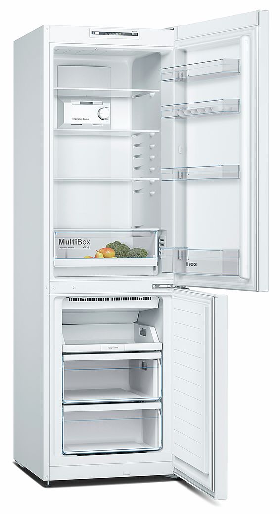 Frigider cu doua usi Bosch KGN36NW306 / 302 l / 186 cm / E / Alb photo 4