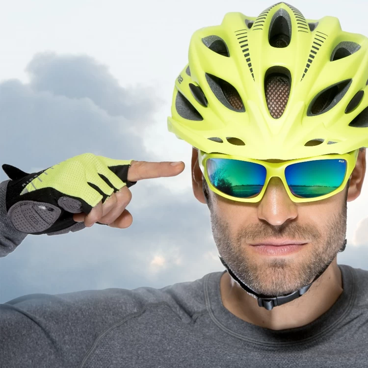 Manusi pentru bicicleta R2 VOUK Negru-verde ATR19D photo 4