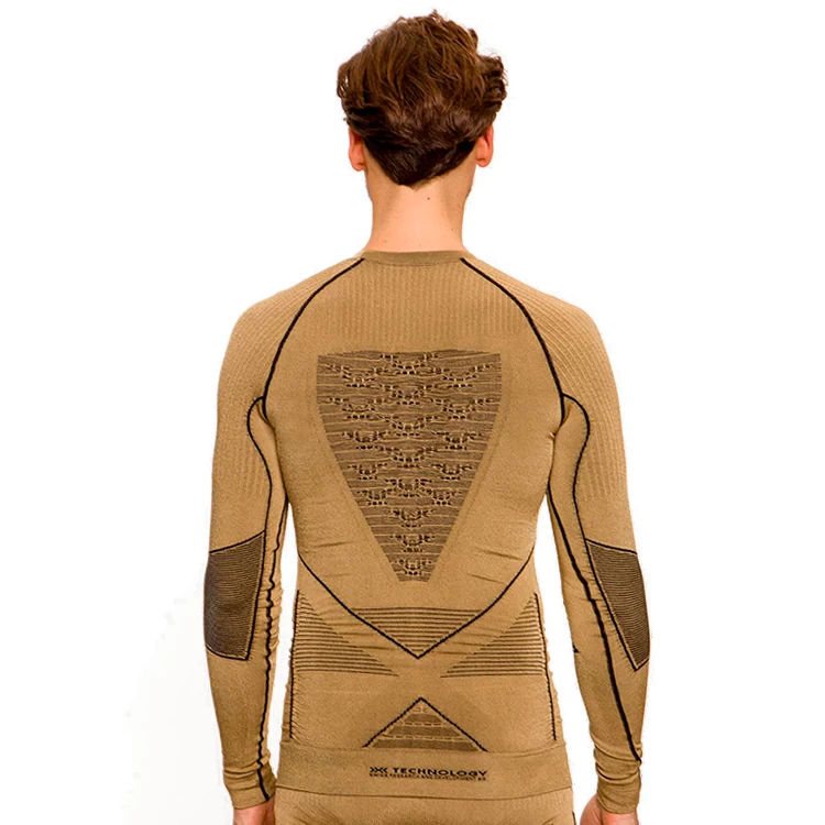 Футболка с длинным рукавом термобелье X-Bionic BLUZA RADIACTOR 4.0 XL Бежевый Мужской photo 4