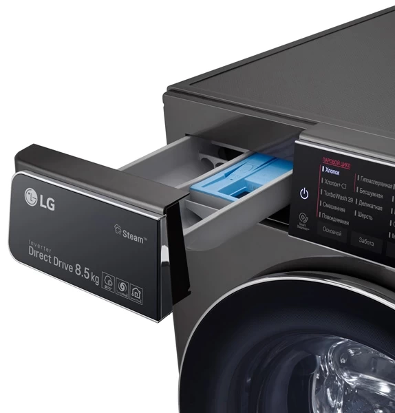 Стиральная машина LG F2T9GW9P 8.5 кг / 1200 об/мин / A+++ / Cерый photo 4