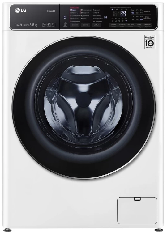 Стиральная машина LG F2T9GW9W 8.5 кг / 1200 об/мин / A / Белый/беж photo 1
