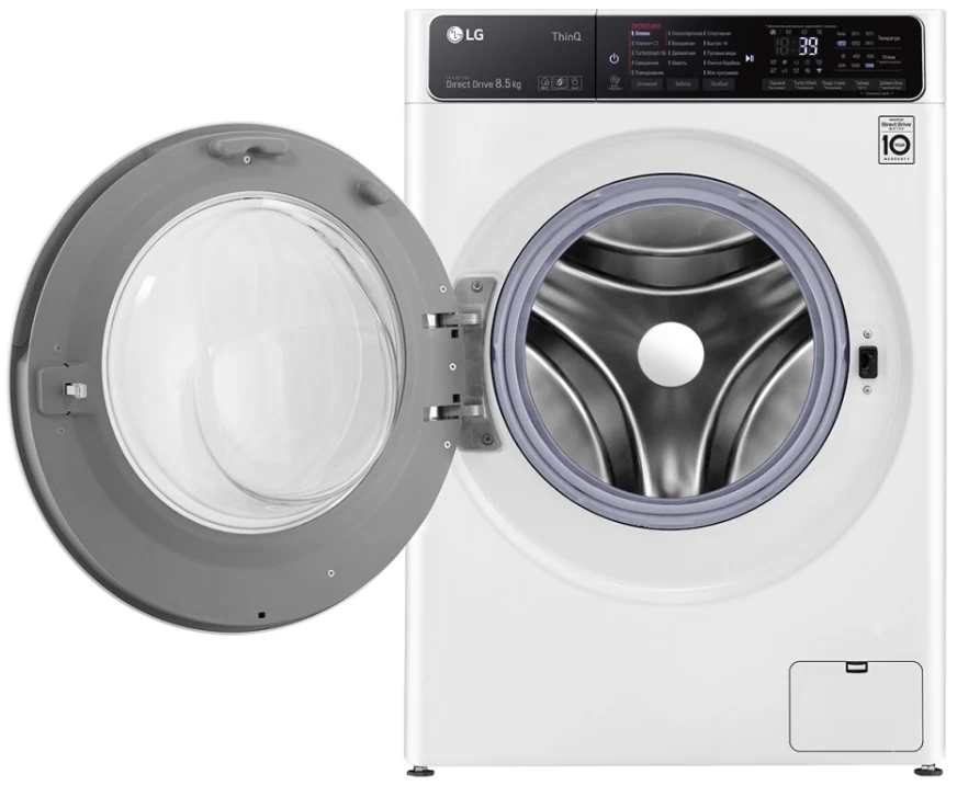 Стиральная машина LG F2T9GW9W 8.5 кг / 1200 об/мин / A / Белый/беж photo 2