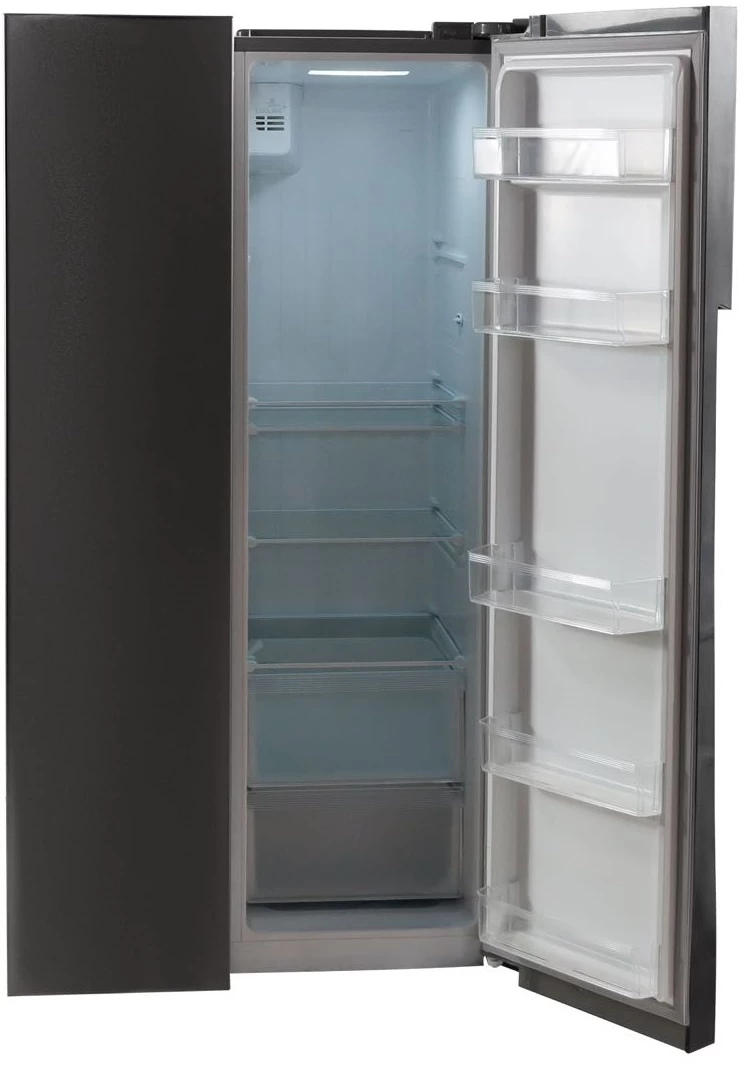 Frigider Side-by-Side Midea SBS689X / 510 l / 179 cm / A+ / Gri photo 2