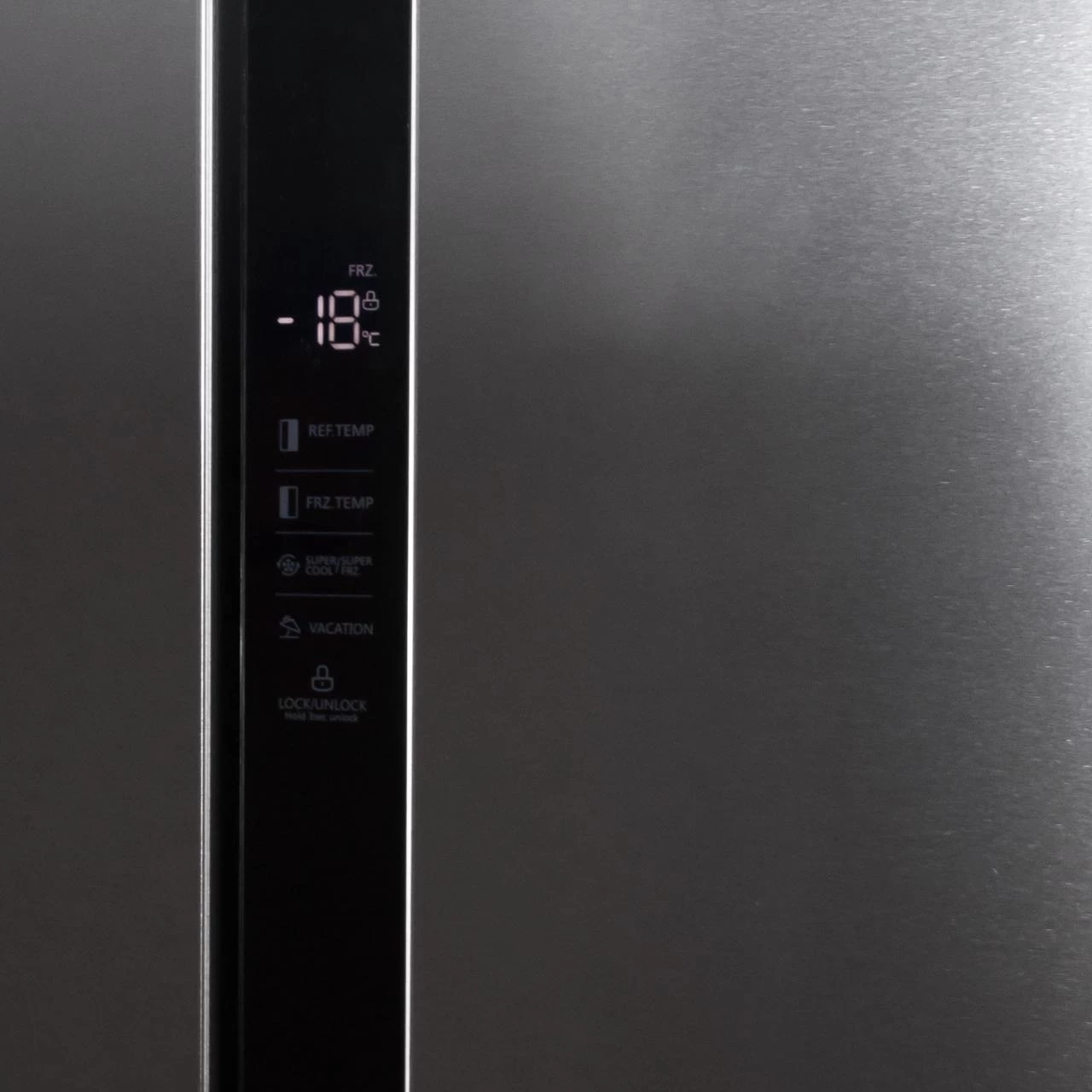 Frigider Side-by-Side Midea SBS689X / 510 l / 179 cm / A+ / Gri photo 3