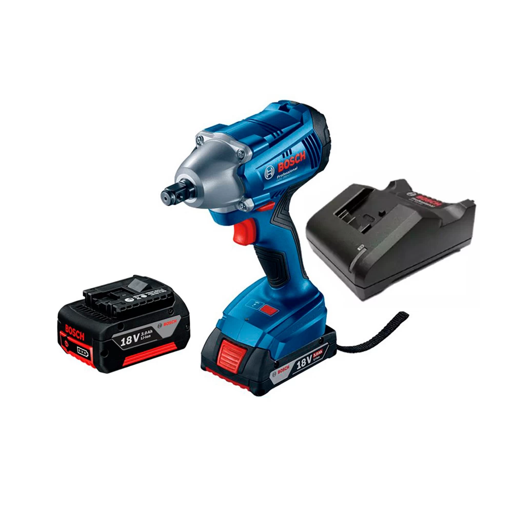 Аккумуляторный ударный гайковерт Bosch GDS 250-Li 18V 3.0Ah, 0615990K9Y photo 4