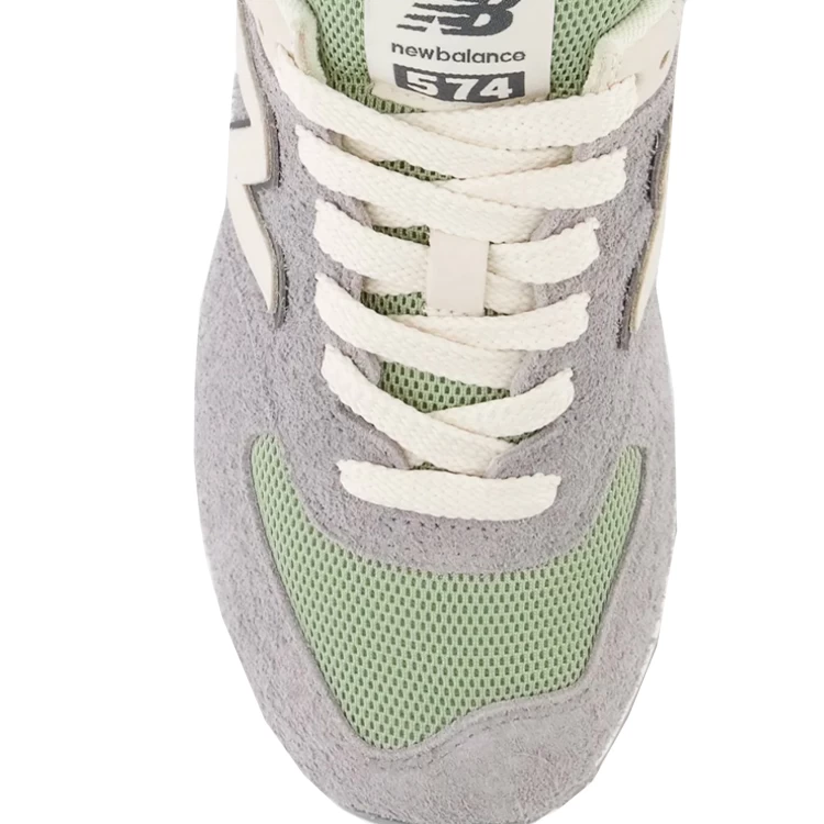 Кроссовки New Balance 574 / Женский / 36.5 / Серый/Зеленый photo 5