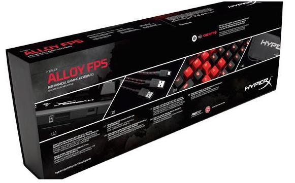 Клавиатура проводная  HyperX Alloy FPS (HX-KB1RD1-RU/A5) Cherry MX Red / Механическая photo 5