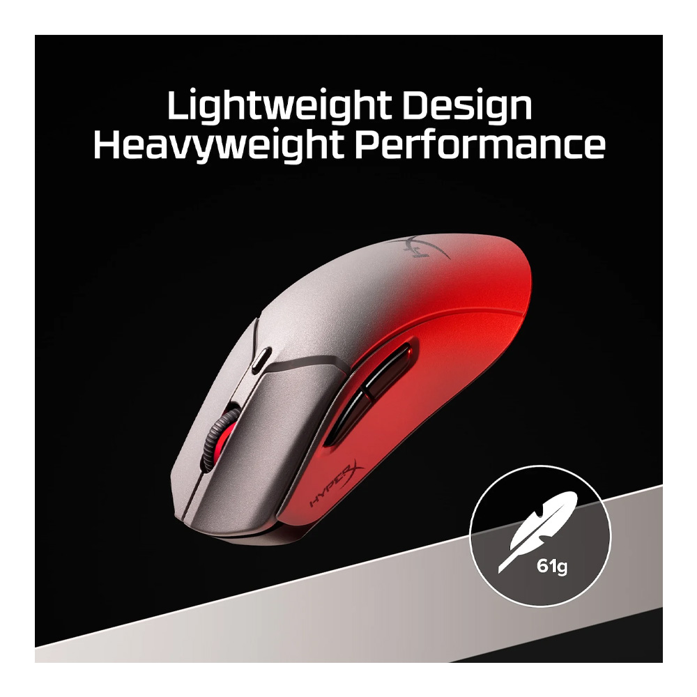 Беспроводная мышь HyperX Haste 2 Pro (A1KY5AA) Gray photo 9