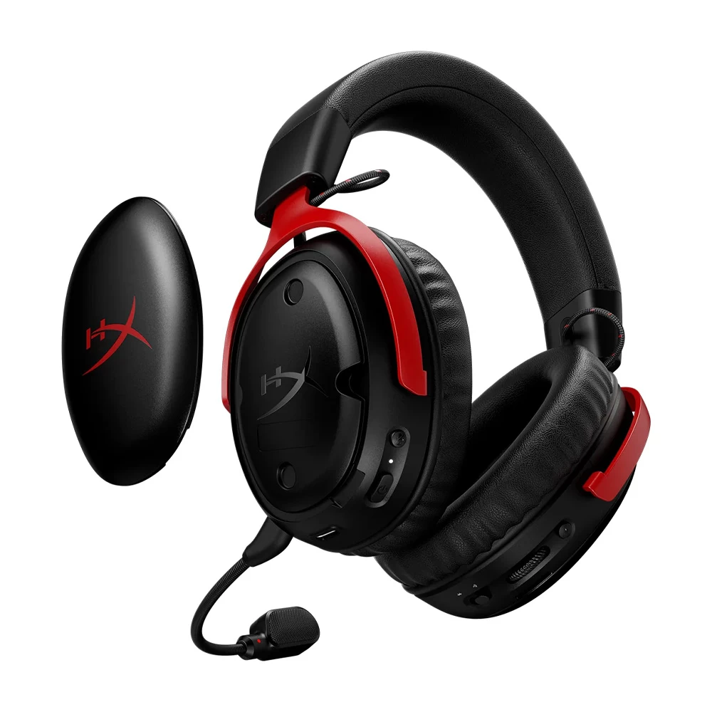 Наушники HyperX Cloud III S Wireless A59Z0AA Black/Red photo 5