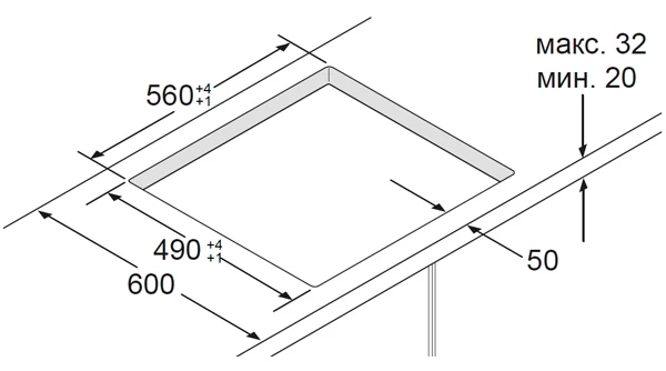 Встраиваемая индукционная панель Samsung NZ64F3NM1AB photo 4