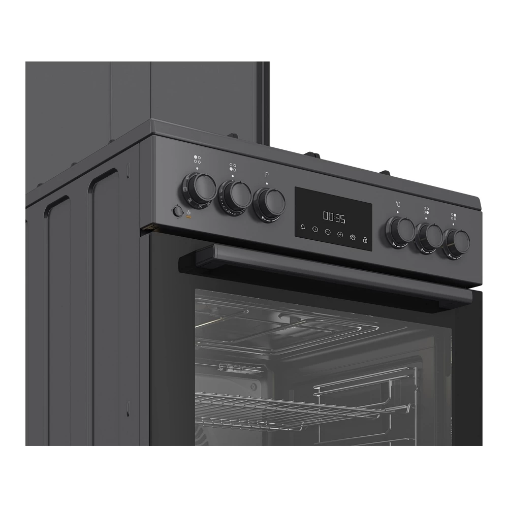 Aragaz pe gaz Beko FBSM62320SAC / 4 arzatoare / 60 cm / Antracit photo 3