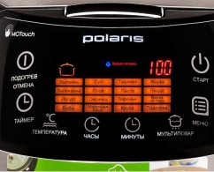Мультиварка Polaris PMC0517AD, 5 л, 860 Вт, 52 программ, Серебристый с чёрным thumbnav 5