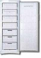 Congelator Indesit NUS161AH, 247 l, 167 cm, A+, Alb 