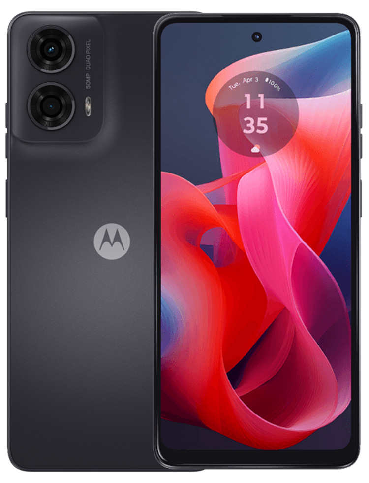 Смартфон Motorola Moto G24 / 6.56'' / 4 ГБ / 128 ГБ / Темно-серый photo 1 Смартфон Motorola Moto G24 / 6.56'' / 4 ГБ / 128 ГБ / Темно-серый photo 1