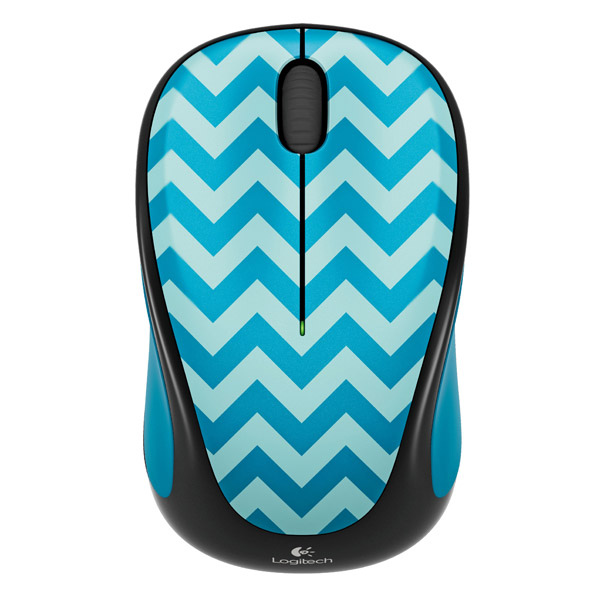 Mouse fara fir Logitech M238 Teal Chevron photo 1 Mouse fara fir Logitech M238 Teal Chevron photo 1