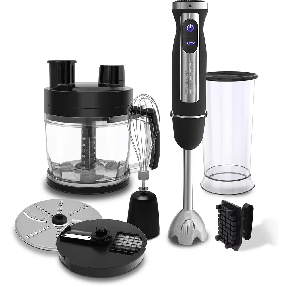 Blender Polaris PHB1590AL, 600 ml, 1500 W, 30 trepte viteza, Negru photo 1