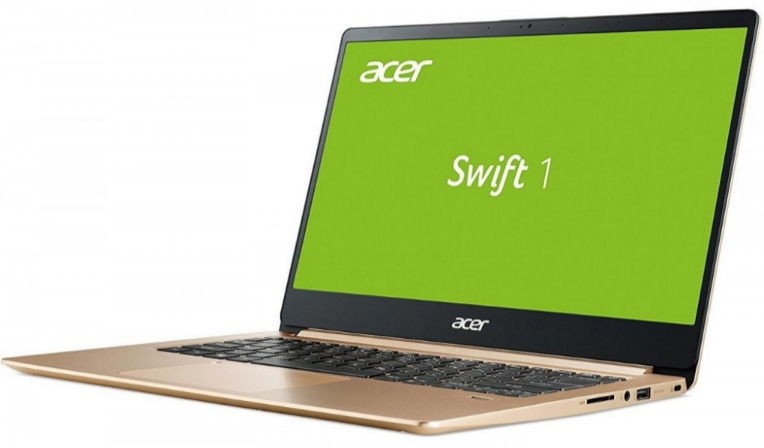 Laptop Acer Ultrabook Swift 1 Swift 1 Luxury Gold 15.6” / 4 GB / 128 GB / Pentium Silver / UHD Graphics / Auriu si roz photo 5