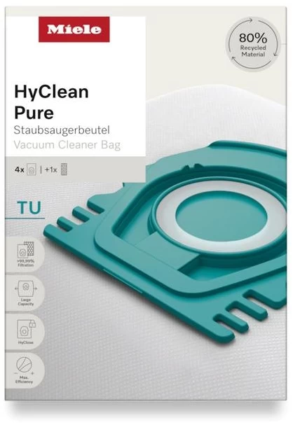 Мешки для пылесоса Miele TU HyClean Pure, 12557060, Германия photo 1