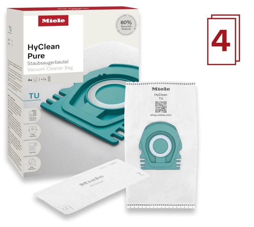 Мешки для пылесоса Miele TU HyClean Pure, 12557060, Германия photo 2